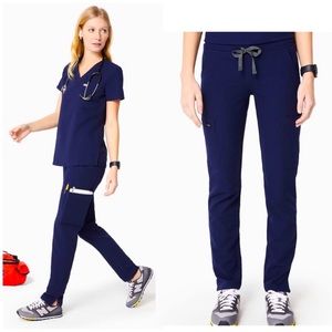 Figs Medium Navy Blue Women's Scrub Pants